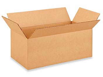 16 x 8 x 6" Lightweight 32 ECT Corrugated Boxes S-22670