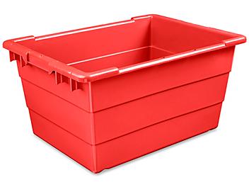 Cross-Stack Tub - 24 x 17 x 12", Red S-22694R