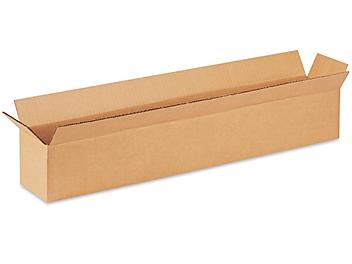 26 x 4 x 4" Long Corrugated Boxes S-22696