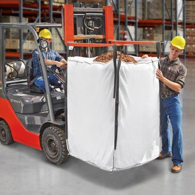 Bulk Bags - Duffle Top, Plain Bottom, 35 x 35 x 45" S-22713