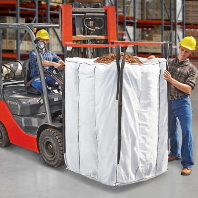 Bulk Bags - Duffle Top, Plain Bottom, 42 x 42 x 55" S-22714