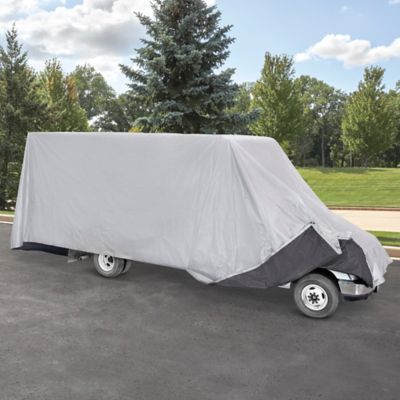 Heavy Duty Woven Poly Tarp - Silver/Black, 30 x 50' S-22718