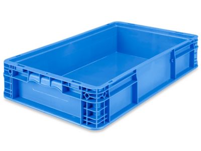 Straight Wall Container - 24 x 15 x 5", Blue S-22723BLU