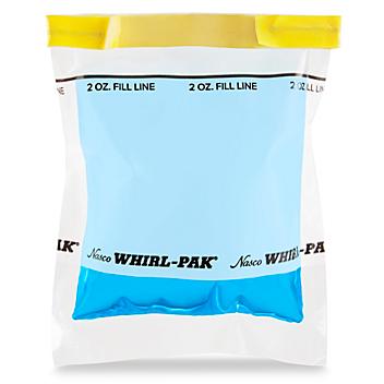 3 x 5" White Block Whirl-Pak® Bags - 2 oz S-22729