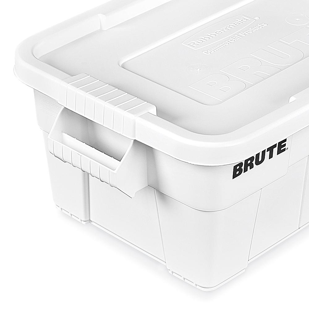 Brute® Totes - 28 x 17 x 11, White S-22735W - Uline