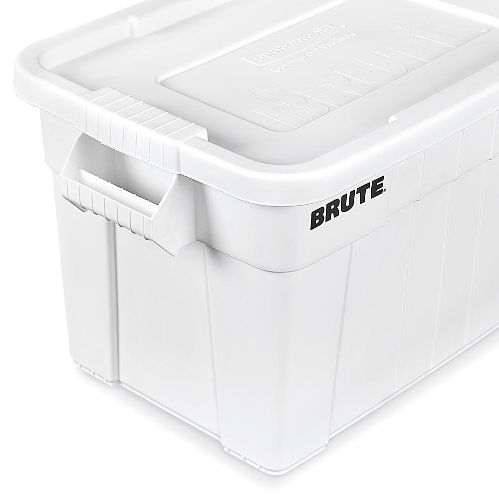 Brute® Totes - 28 x 17 x 15, White S-22736W - Uline