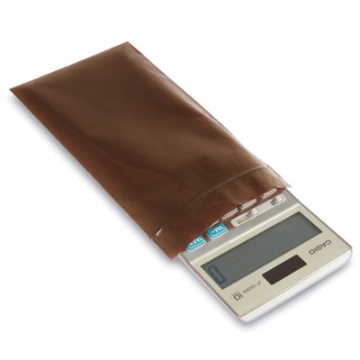 5 x 8" Amber UV Reclosable Bags S-22740