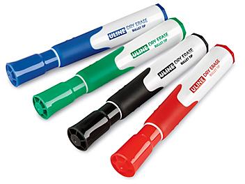Uline Dry Erase Markers - Bullet Tip, Assortment Pack S-22752