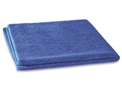 Uline Microfiber General Purpose Towels - Blue S-12812 - Uline