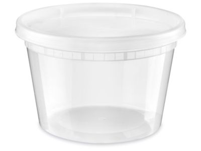 Heavy-Duty Deli Containers - 16 oz