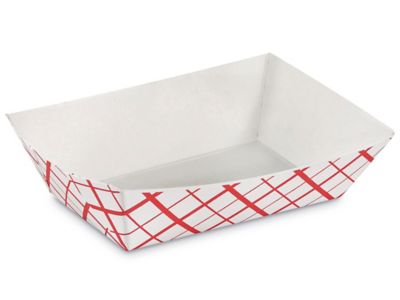 Palangana de papel desechable, 3L de capacidad. Caja de 100 unidades