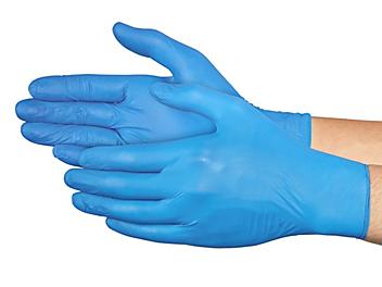 Uline Food Service Nitrile Gloves - Blue, Large S-22776BLU-L
