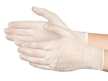 Uline Food Service Nitrile Gloves - Clear, Small S-22776C-S