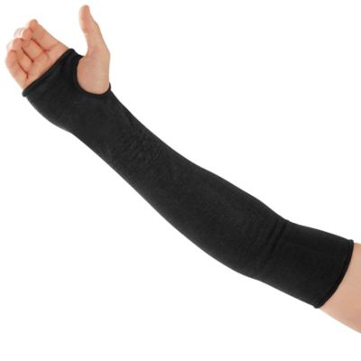 Uline HPPE Cut Resistant A2 Sleeve - 18", Black S-22781BL