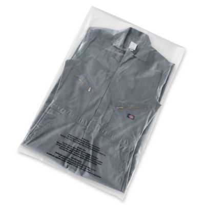 Open End Suffocation Warning Bags - 2 Mil, 24 x 36" S-22811