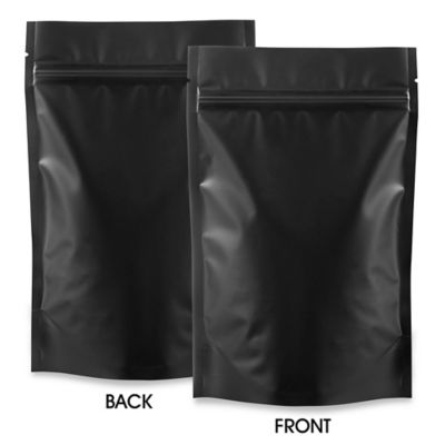  Matte Stand-Up Barrier Pouches - 5 x 8 x 2 1/2"