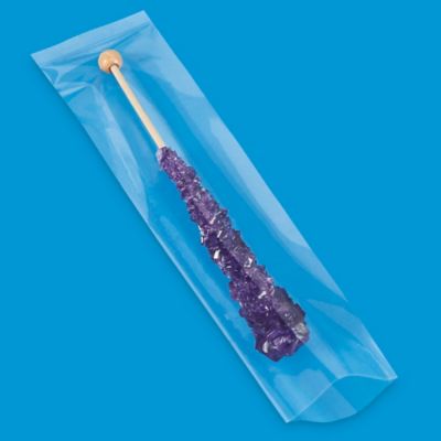 Flat Polypropylene Bags - 1.5 Mil, 2 x 8" S-22823