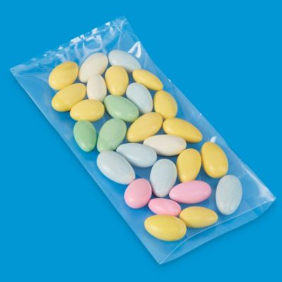 Flat Polypropylene Bags - 1.5 Mil, 3 1/2 x 7" S-22826