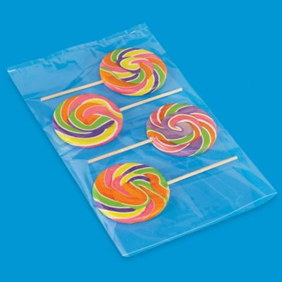 Flat Polypropylene Bags - 1.5 Mil, 10 x 16" S-22833