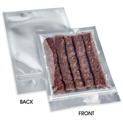 Flat Barrier Pouches - 6 x 9", Silver Back S-22840SILB