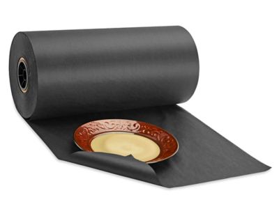 Tissue Paper Roll - 20, Black - ULINE - S-22874