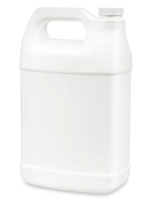 Fluorinated F-Style Jugs - 1 Gallon, White S-22891