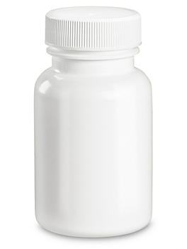 White Packer Bottles - 2 oz S-22896