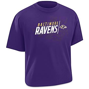NFL Classic T-Shirt - Baltimore Ravens, Large S-22903BAL-L