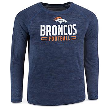 NFL Long Sleeve Shirt - Denver Broncos, 2XL S-22904DEN2X
