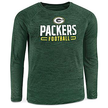 NFL Long Sleeve Shirt - Green Bay Packers, 2XL S-22904GRE2X