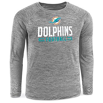 NFL Long Sleeve Shirt - Miami Dolphins, Medium S-22904MIA-M