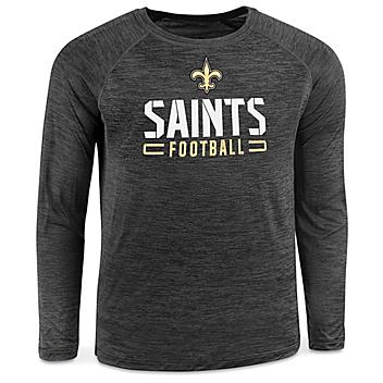 NFL Long Sleeve Shirt - New Orleans Saints, Large S-22904NOS-L