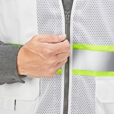 White on sale safety vest