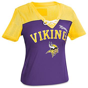 NFL Women's T-Shirt - Minnesota Vikings, Small S-22915MIN-S