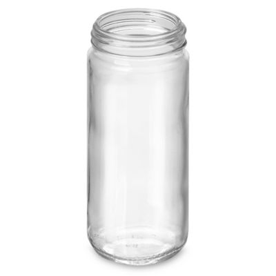 QAPPDA Mason Jars,Glass Jars With Lids 12 oz,Canning Jars For Pickles And  Kitchen Storage,Wide Mouth Spice Jars With Black Lids For