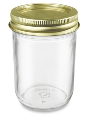 Standard Glass Canning Jars - 8 oz S-22931 - Uline