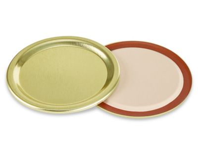50 Stück Einmachdeckel Regular Mouth – Aus Lebensmittelechtem Metall Mit Silikondichtung, Für Einweckgläser
