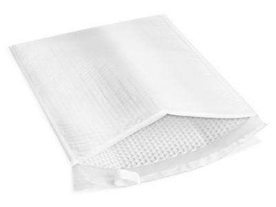 UOFFICE 100 Poly Bubble Mailer Bags 9.5 x 14.5 - #4 White Self Seal  Shipping B