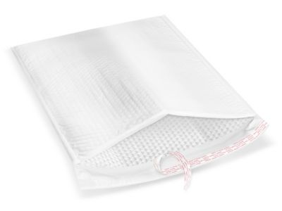 UOFFICE 100 Poly Bubble Mailer Bags 9.5 x 14.5 - #4 White Self Seal  Shipping B