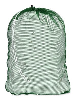 Laundry Bag 40 x 30", Mesh, Green S22977G Uline
