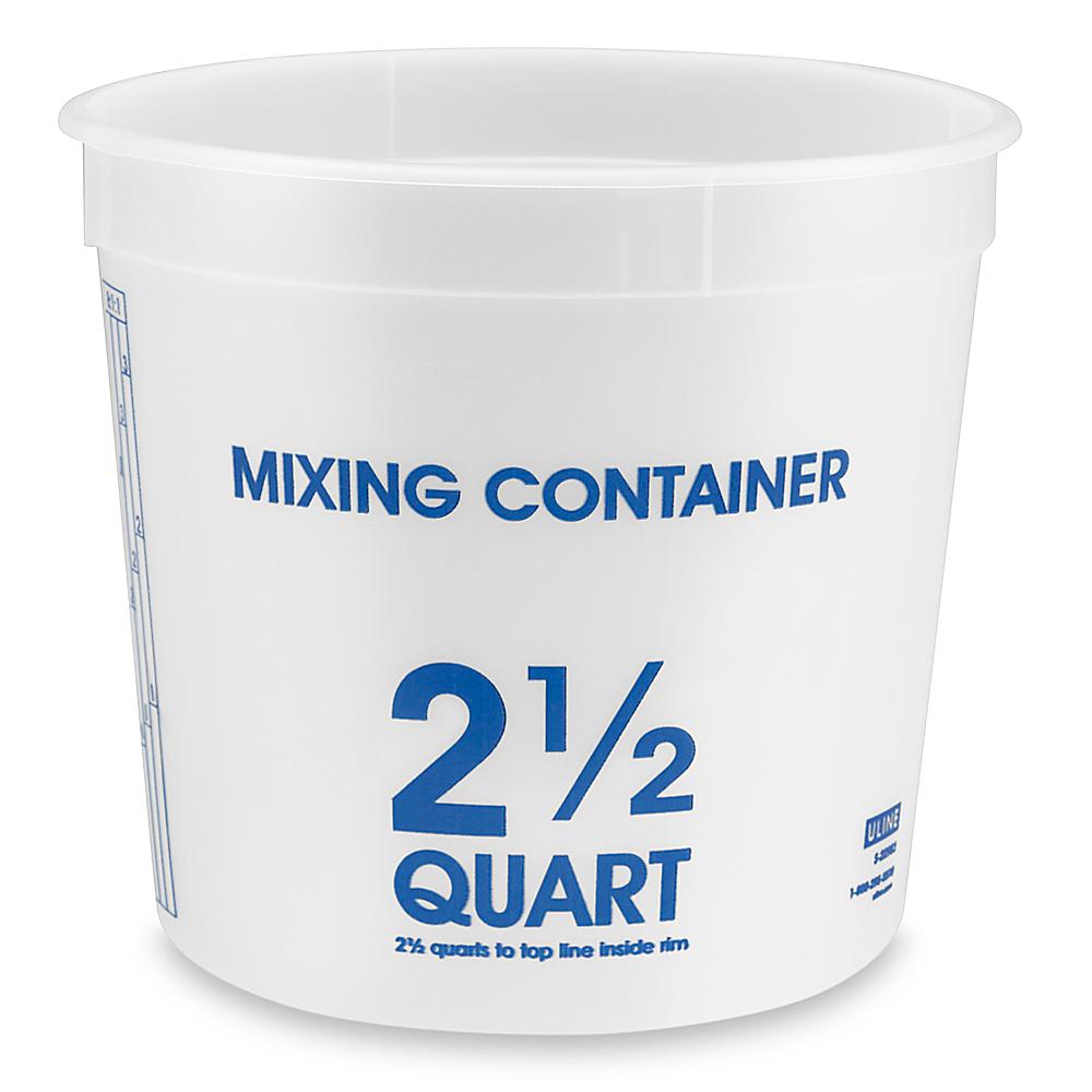 Mixing Container - 2 1/2 Quart S-22983 - Uline
