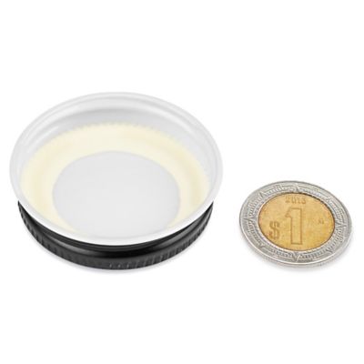 Tapas de Acero - Paquete por Volumen - 43/400, Black S-22989B