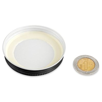 Tapas de Acero - Paquete por Volumen - 58/400, Black S-22991B