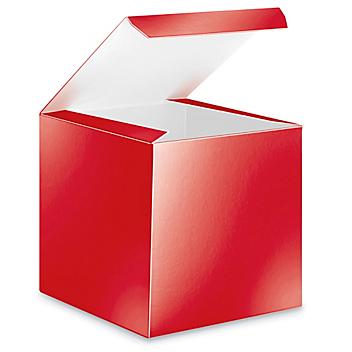 Glossy Gift Boxes - 6 x 6 x 6"