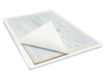 l Acid Free Pure White Tissue Paper l 17gsm Thick l 500x750 mm