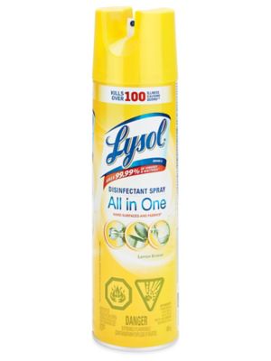 Lysolᴹᴰ – Vaporisateur désinfectant – Contenant de 539 g, parfum de citron  frais S-23035 - Uline