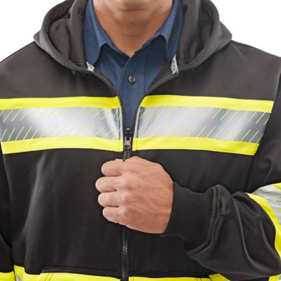 Hi vis full online zip hoodie