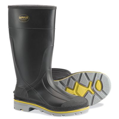 Steel Toe PVC Work Boots - Men's 11