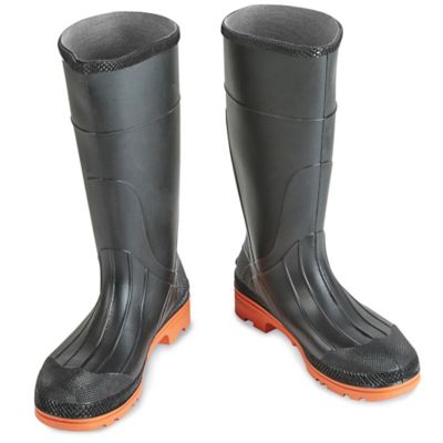 Bottes de travail en PVC avec embout en acier Pointure 11 pour