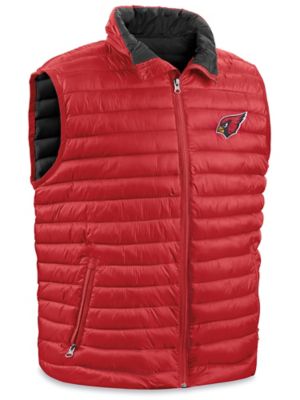 NFL Vest - Arizona Cardinals, XL S-23078ARZ-X - Uline